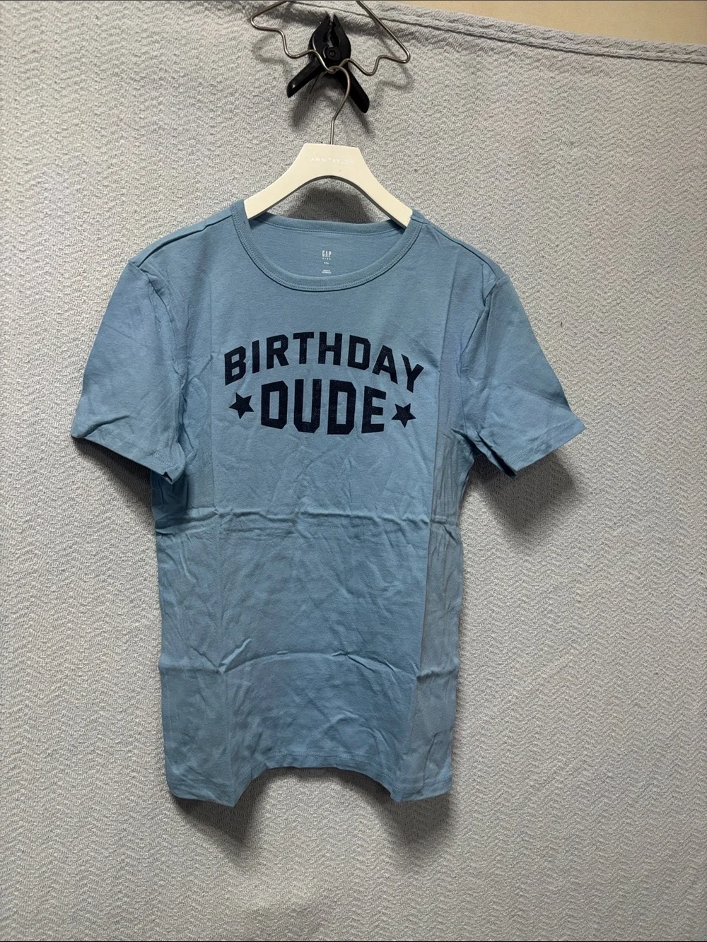 Boys 14/16 birthday dude tee